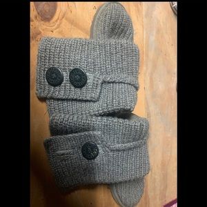Girls knit Ugg boots